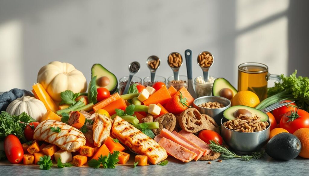 balancing protein with calories and fats