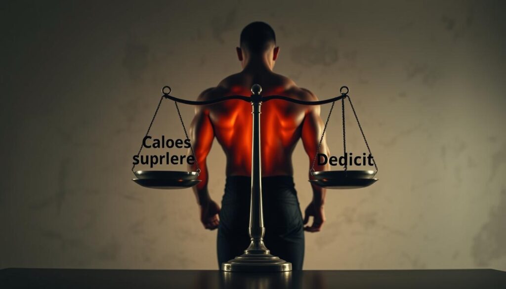calorie surplus and deficit