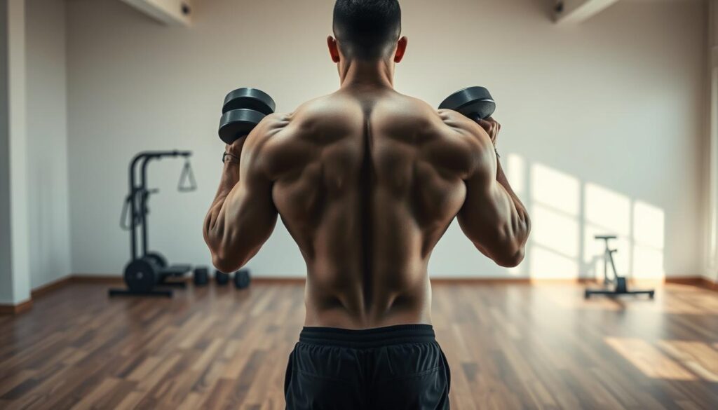 dumbbell strength training