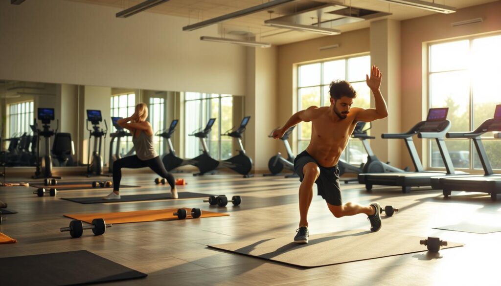 month-long fitness routine