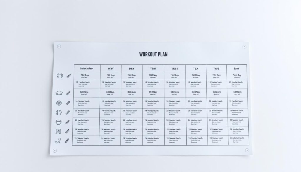 structured workout plan