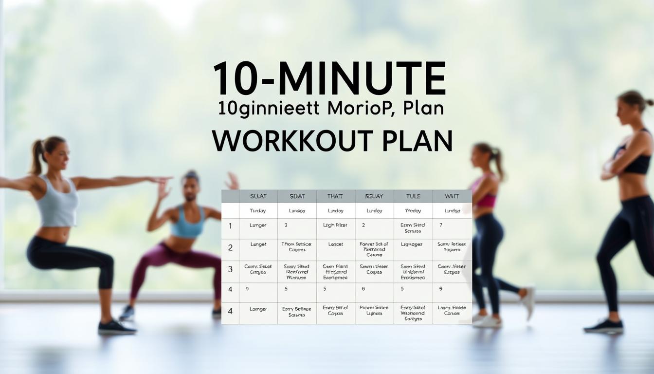 10-minute workout plan for beginners