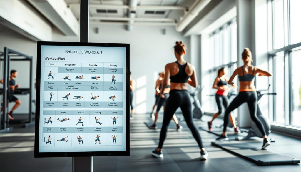 balanced workout plan