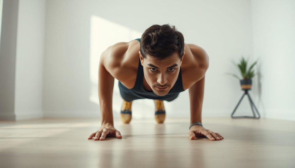 beginner push-up exercise