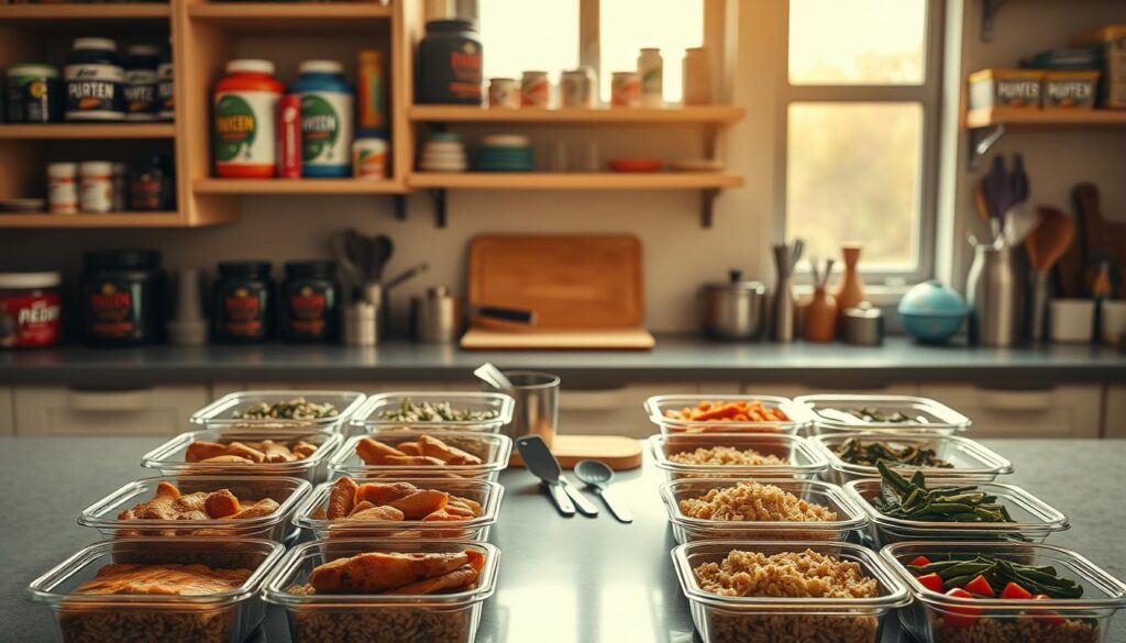muscle gain meal prep strategies